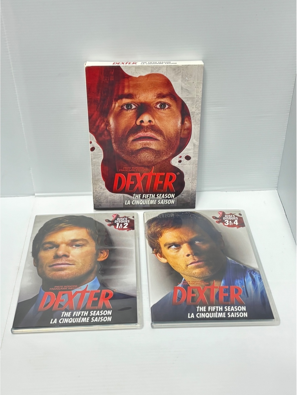Dexter The Fifth Season DVD Box Set - Complete Season 5, English & French Audio